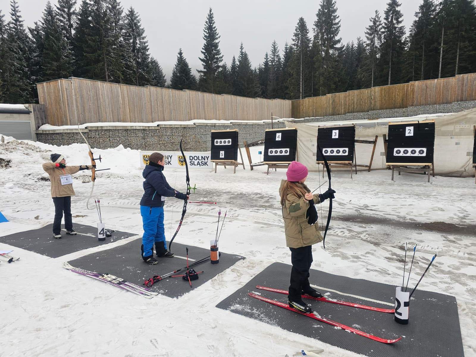 ski archery w UKS Luks